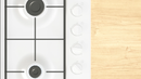 Bosch Series 2 PBP6B2K60 60cm Gas Hob White