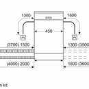 Bosch Series 2 SPV2HKX42G Fully Integrated Slimline Dishwasher 10 Place Settings