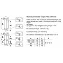 Bosch Series 4 GIN81VEE0G Built in 177cm Frost Free Upright Freezer - Clearance
