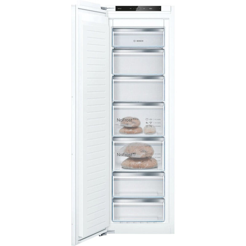 Bosch Series 4 GIN81VEE0G Built in 177cm Frost Free Upright Freezer - Clearance