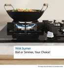 Bosch Series 4 PGM7B5K90 75cm Gas Hob Stainless Steel