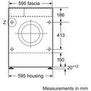 Bosch Series 6 WKD28543GB 7kg+4kg Fully Integrated Washer Dryer with 1400 rpm - E Rated