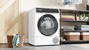 Bosch Series 6 WQH246D9GB Freestanding 9kg Heat Pump Tumble Dryer White