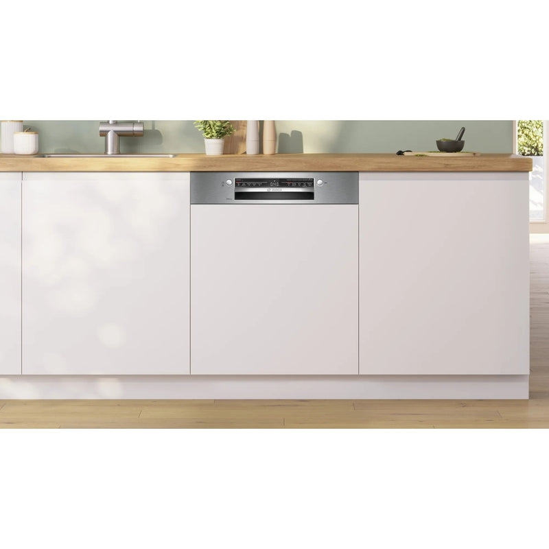 Bosch SMI2HTS02G Series 2 Semi Integrated Dishwasher with 13 Place Settings - Stainless Steel