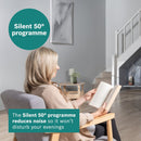 Bosch SMS4EMI06G Series 4 Wifi Connected Freestanding Full Size Dishwasher - Silver Inox with 14 Place Settings Silver