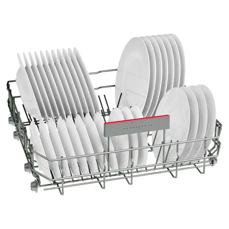 Bosch SMS4EMI06G Series 4 Wifi Connected Freestanding Full Size Dishwasher - Silver Inox with 14 Place Settings Silver