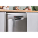 Bosch SMS6ZCI10G Series 6 Freestanding 60cm Full Size Dishwasher with 14 Place Settings Silver Inox Silver