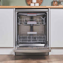 Bosch SMS6ZCI10G Series 6 Freestanding 60cm Full Size Dishwasher with 14 Place Settings Silver Inox Silver