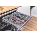 Bosch SMS6ZCI10G Series 6 Freestanding 60cm Full Size Dishwasher with 14 Place Settings Silver Inox Silver