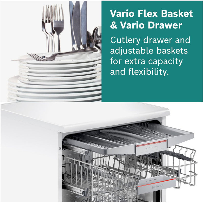 Bosch SMV4HVX00G Series 4 Fully-integrated Dishwasher 14 Place Settings - Ex-Display Clearance
