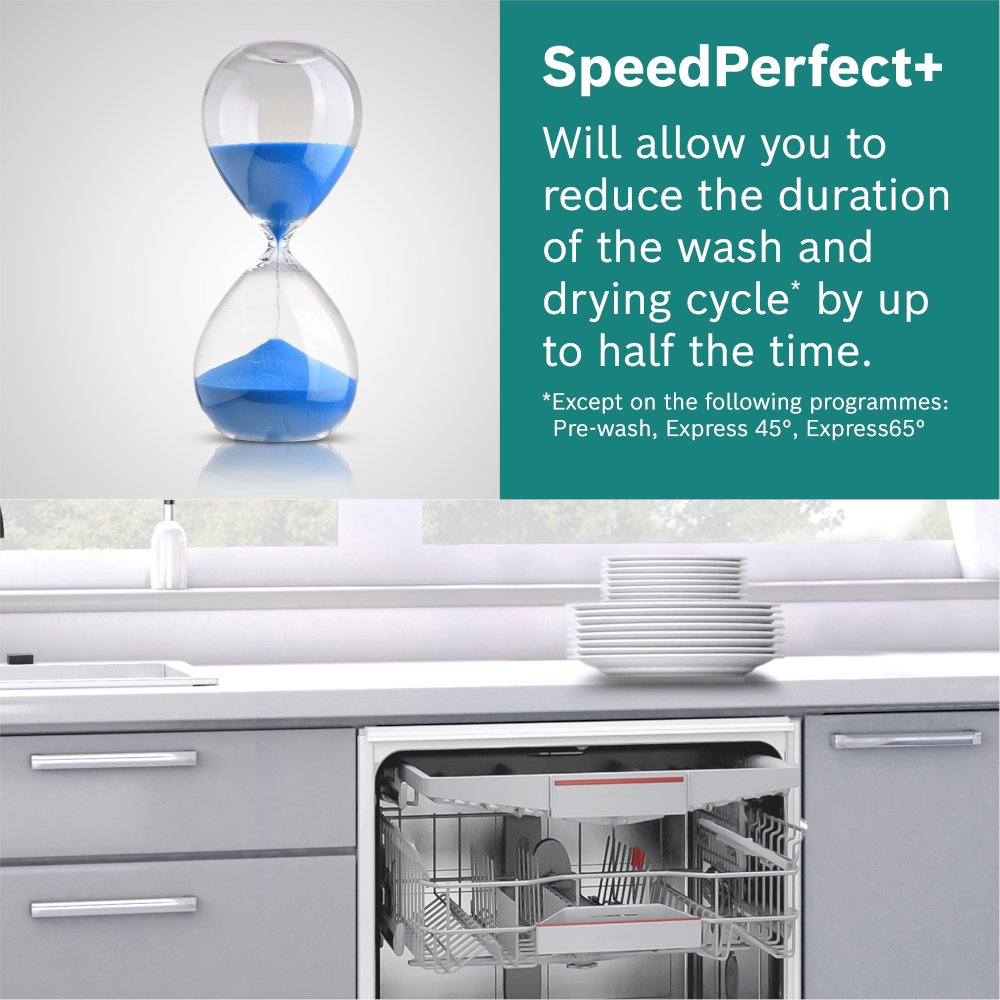 Bosch SMV4HVX00G Series 4 Fully-integrated Dishwasher 14 Place Settings - Ex-Display Clearance