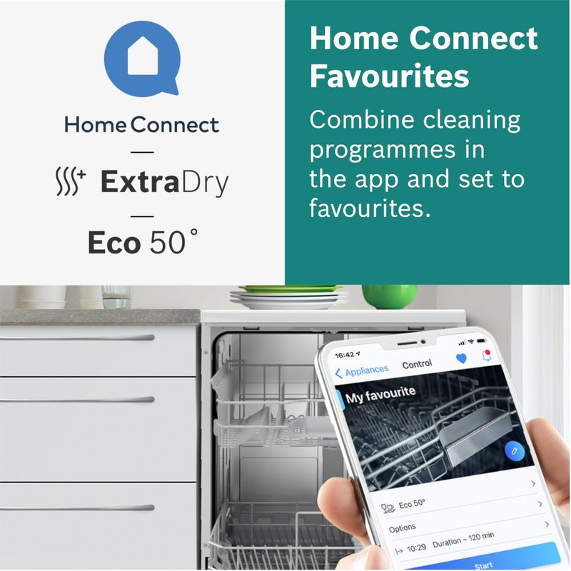 Bosch SMV4HVX00G Series 4 Fully-integrated Dishwasher 14 Place Settings - Ex-Display Clearance
