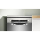 Bosch SPS4HMI49G Series 4 Slimline 45 cm Freestanding Dishwasher with 10 Place Settings Silver Silver