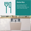 Bosch SPS4HMW49G Series 4 Slimline 45 cm Freestanding Dishwasher with 10 Place Settings White White