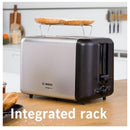 Bosch TAT3P420GB DesignLine 2 Slice Toaster Stainless Steel Stainless Steel