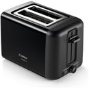 Bosch TAT3P423GB DesignLine 2 Slice Toaster Black Black