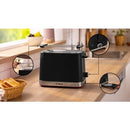 Bosch TAT4M223GB MyMoment 2 Slice Compact Toaster Black Black