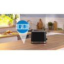 Bosch TAT4M223GB MyMoment 2 Slice Compact Toaster Black Black
