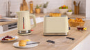 Bosch TAT4M227GB MyMoment 2 Slice Compact Toaster Cream Cream