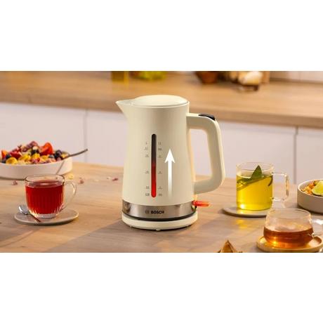 Bosch TWK4M227GB MyMoment kettle 1.7L Cream Cream