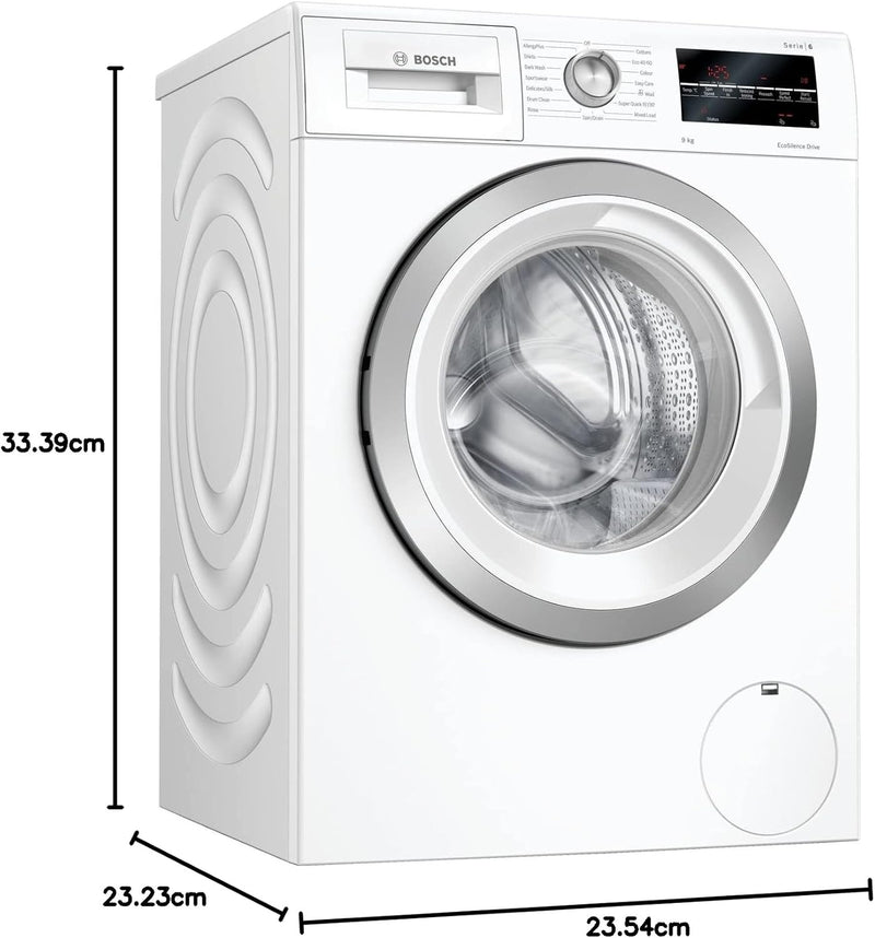 Bosch WAU28T64GB Series 6 9kg 1400 Spin Washing Machine Open Box Clearance