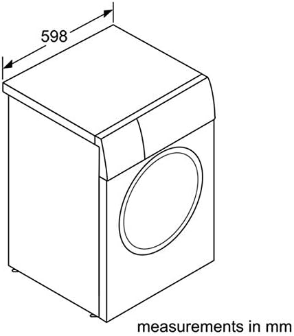 Bosch WAU28T64GB Series 6 9kg 1400 Spin Washing Machine Open Box Clearance