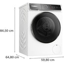 Bosch WGB256A2GB Series 8 10kg with 1400 Spin Washing Machine White - A Rated