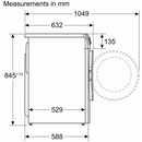 Bosch WGG254F1GB Series 6 10kg 1400 Spin Washing Machine White