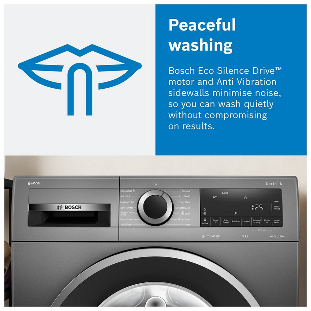 Bosch WGG254Z0GB Serie 6 10kg 1400 Spin Washing Machine White