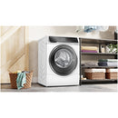 Bosch WNC25410GB Series 8 10.5+6kg Washer Dryer with 1400 Spin White - D Rated
