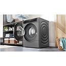 Bosch WNC254ARGB Series 8 10.5+6kg Washer Dryer with 1400 Spin Graphite - D Rated