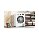 Bosch WQG24502GB Series 6 9kg Heat Pump Tumble Dryer White - A+++ Rated White