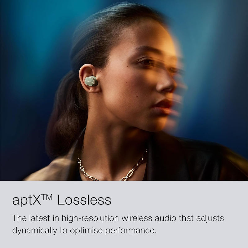 Bowers and Wilkins Pi8 Reference In-ear True Wireless Noise Cancelling Earbuds Jade Green Jade Green