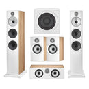 Bowers & Wilkins 603 & 607 S3 5.1 Surround Sound Speaker Package Oak Oak