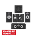 Bowers & Wilkins 606 & 607 S3 5.1 Surround Sound Speaker Package Black Black