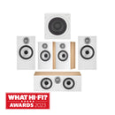 Bowers & Wilkins 606 & 607 S3 5.1 Surround Sound Speaker Package Oak Oak