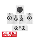 Bowers & Wilkins 606 & 607 S3 5.1 Surround Sound Speaker Package White White