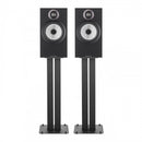 Bowers & Wilkins 606 S3 Bookshelf Speakers with FS-600 S3 Stands Black Black