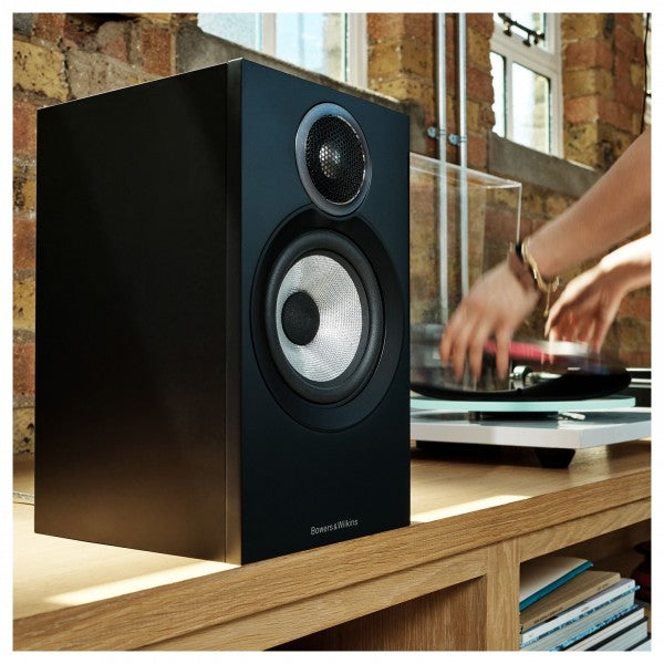 Bowers & Wilkins 607 S3 Bookshelf Speakers Pair Black Black