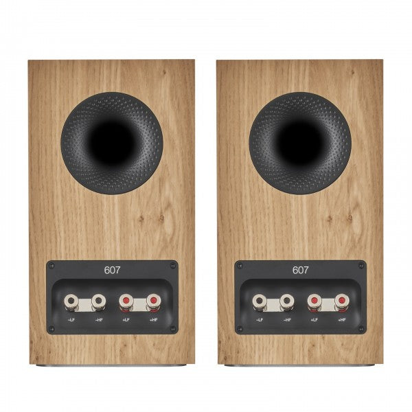 Bowers & Wilkins 607 S3 Bookshelf Speakers Pair Oak Oak