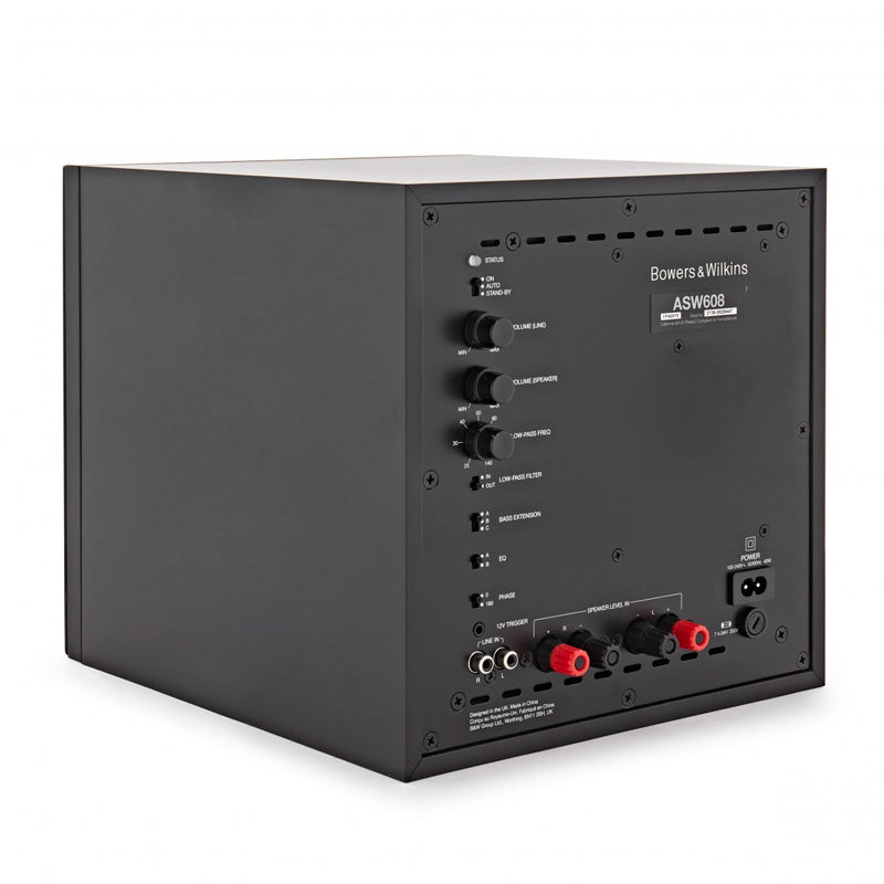 Bowers & Wilkins ASW608 Subwoofer Black Ex-Display Clearance