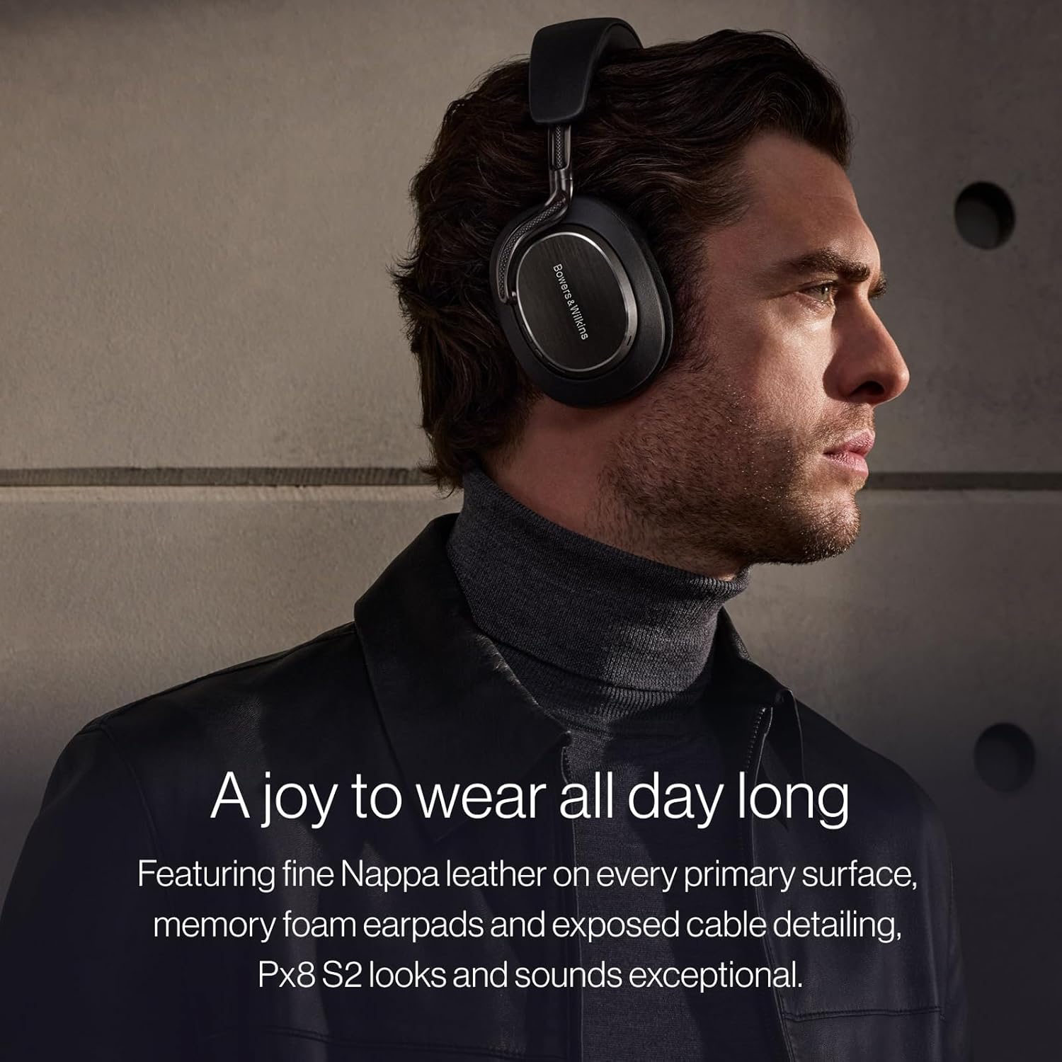 Bowers & Wilkins Px8 S2 Over Ear Noise Cancelling Wireless Headphones - Midnight Blue Midnight Blue