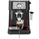 Delonghi EC260.BK Stilosa Traditional Barista Pump Manual Espresso Coffee Machine Black