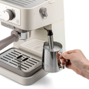 Delonghi EC260.CR Stilosa Traditional Barista Pump Manual Espresso Coffee Machine Cream Cream