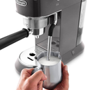 Delonghi EC885.GY Dedica Arte Manual Espresso Coffee maker with new milk frothing function Grey Gray