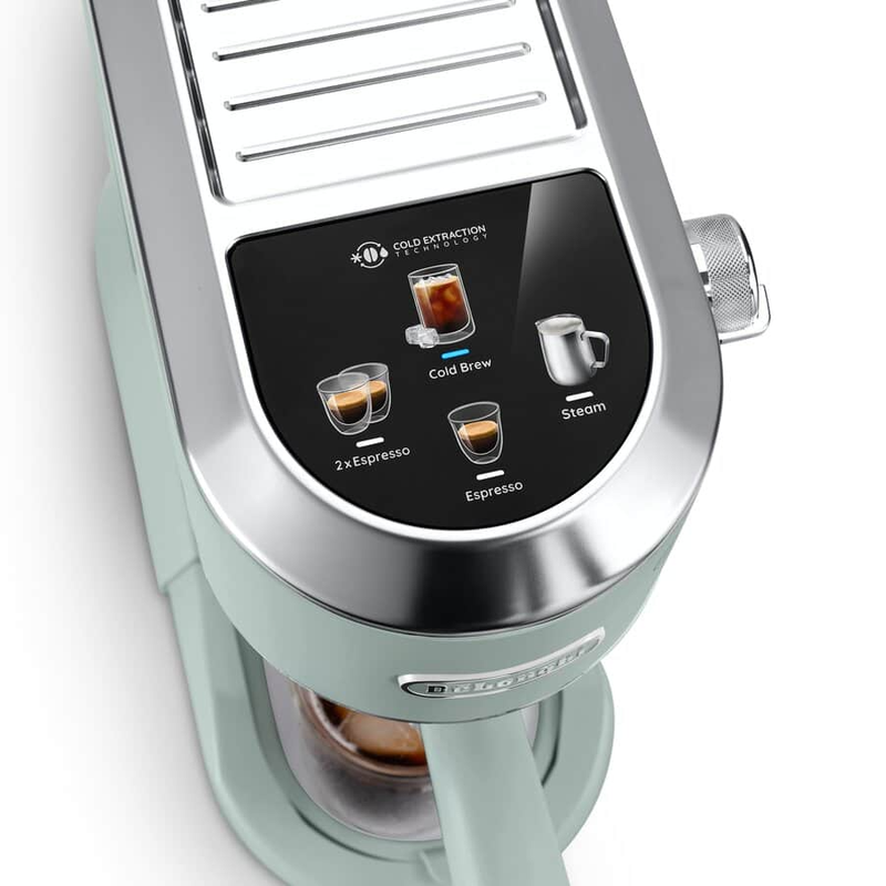 Delonghi EC890.GR Dedica Duo with Advanced Milk Steam Wand Manual Espresso Machine Green Green