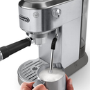 Delonghi EC890.M DL0892 Dedica Duo with Advanced Milk Steam Wand Manual Espresso Machine Silver Silver