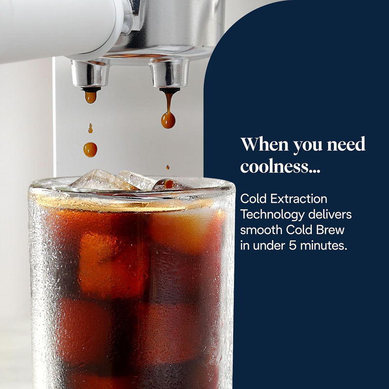 DeLonghi EC890.W Dedica Duo Manual Espresso Coffee Machine with Milk Frother White