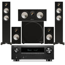 Denon AVC-X3800H 9.4 Ch 180W 8K AV Receiver with Monitor Audio Bronze 300 7G 5.1 Speaker Package
