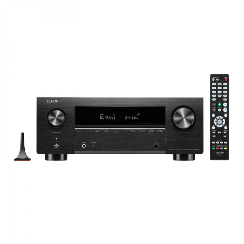Denon AVC-X3800H 9.4 Ch 180W 8K AV Receiver with Monitor Audio Bronze 300 7G 5.1 Speaker Package